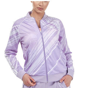 Purple Adidas Track Jacket 